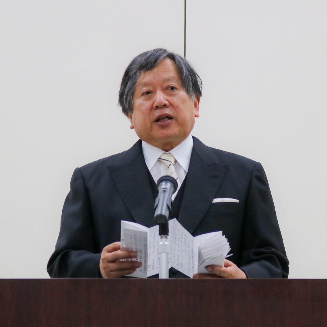 櫻井学長による式辞